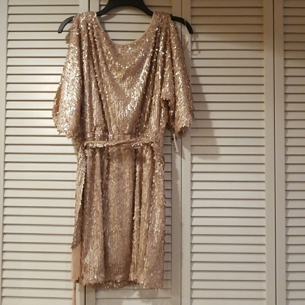 Sequin mini dress